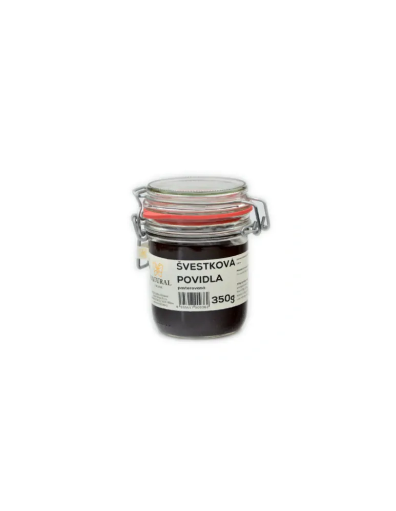 Lekvár slivkový 350g NATURAL JIHLAVA