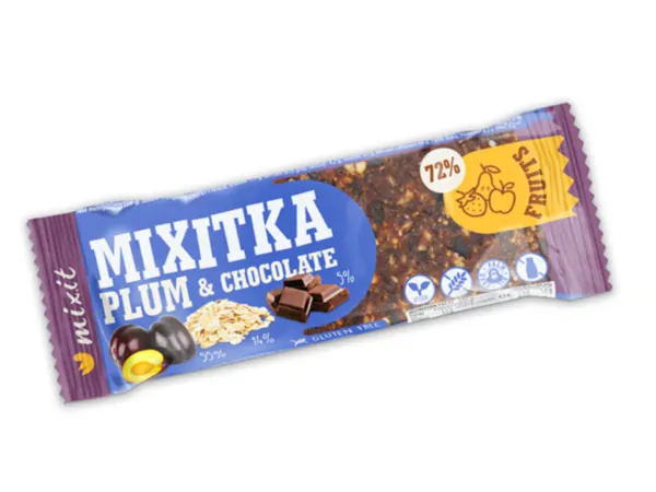 Mixitka Slivka + Čokoláda BEZ LEPKU 46g