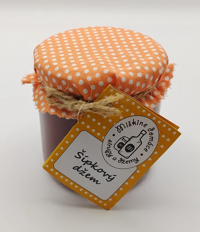 Šipkový džem 212ml Miškine domáce produkty