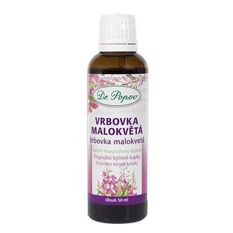 Bylinné kvapky Vrbovka malokvetá 50ml Dr. Popov