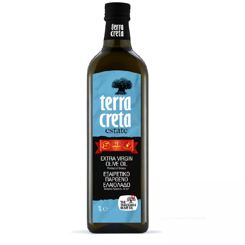 Olej olivový Extra panenský Koroneiki 1l Terra creta