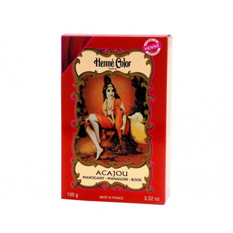 Henna Powder Acajou - Mahagónová 100g Henné Color