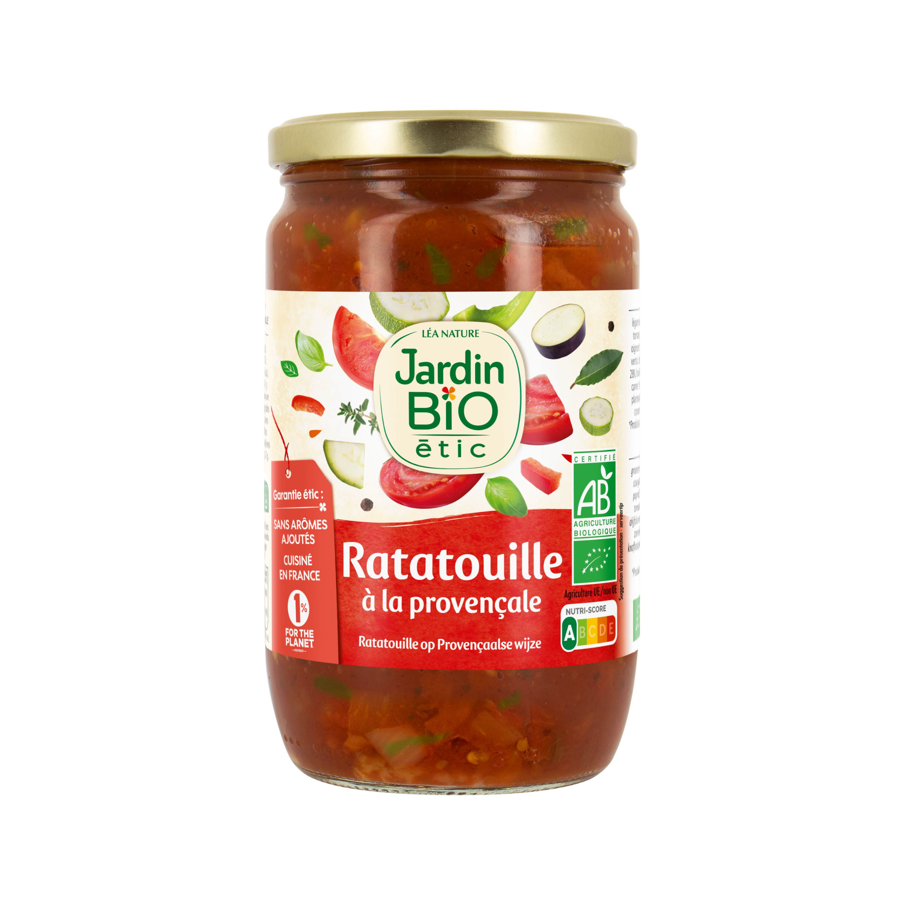 Ratatouille BIO 650g Jardin