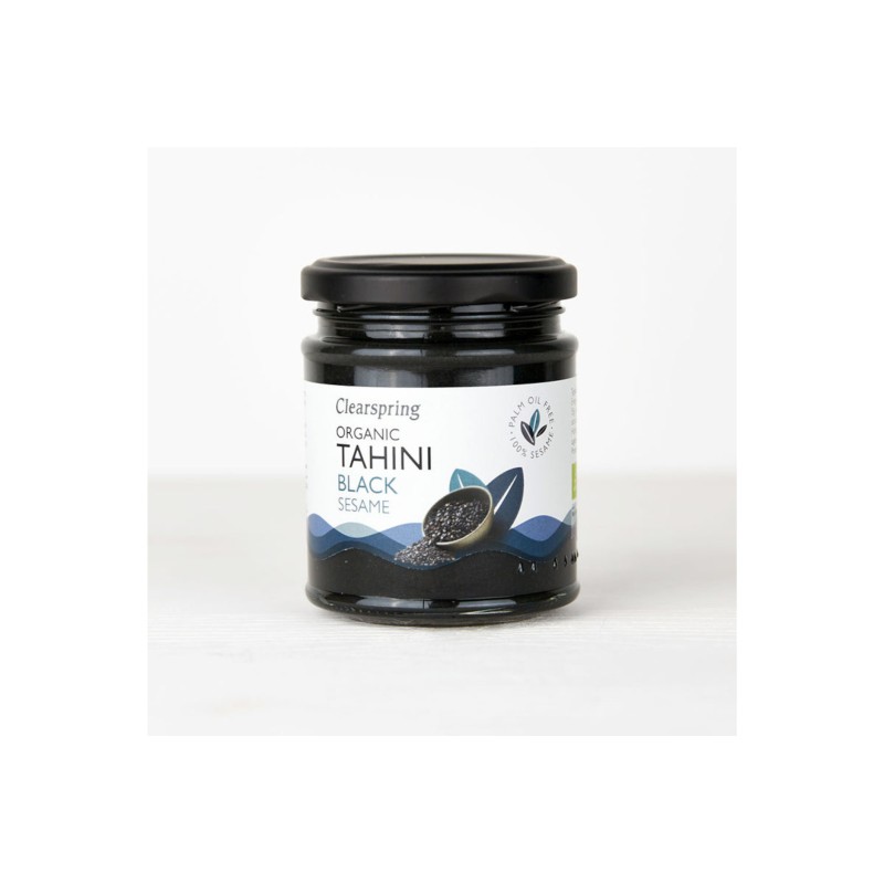 Tahini z čierneho sezamu BIO 170g Clearspiring