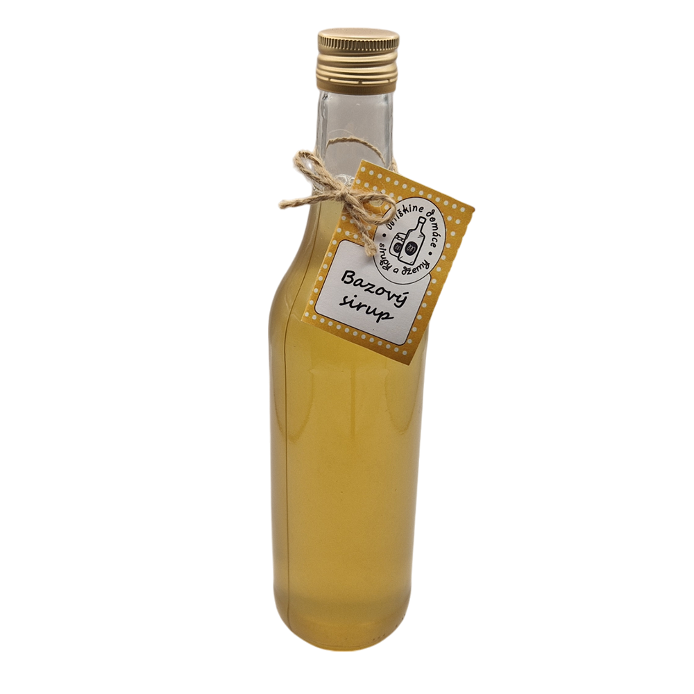 Bazový sirup 500ml Miškine domáce produkty