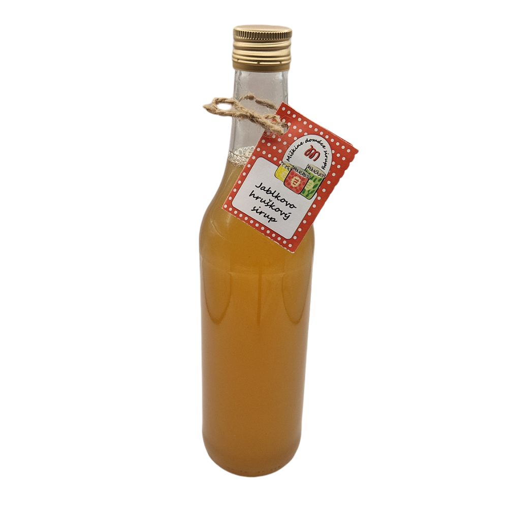 Jablkovo hruškový sirup 500ml Miškine domáce produkty