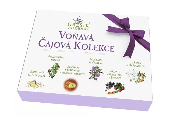 Voňavá čajová kolekcia 6 x 7n.s. Grešík