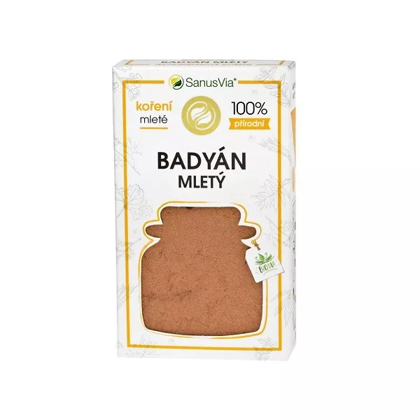 Badián mletý BIO 34g SanusVia