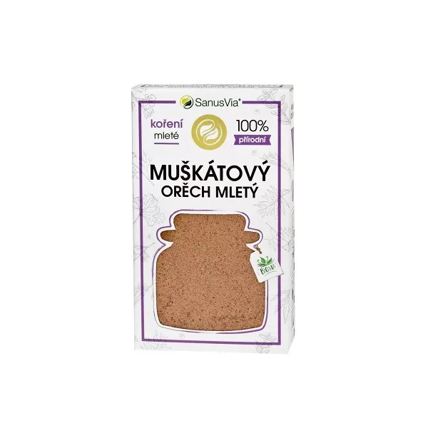 Muškátový orech mletý BIO korenie 40g SanusVia