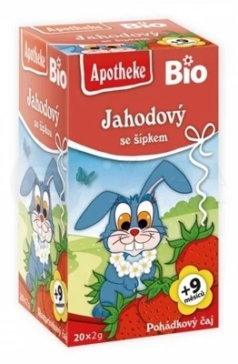 BIO Ovocný čaj Jahodový so šípkou 20n.n. 40g Apotheke