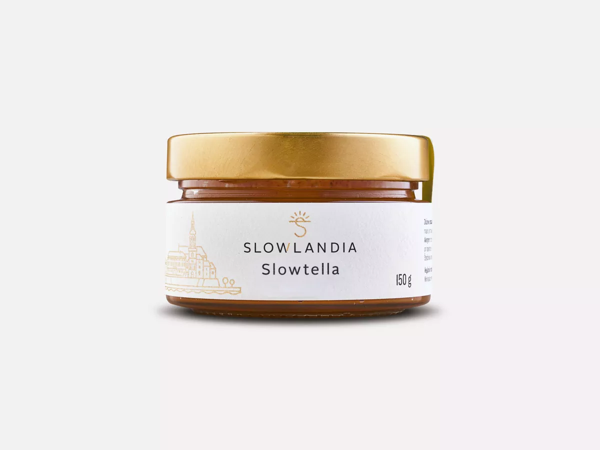 Slowtella – Lieskovcovo-kakaový krém 150g Slowlandia