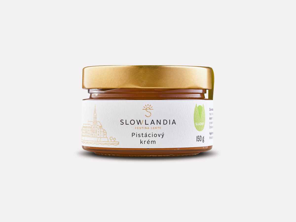 Pistáciový krém 150g Slowlandia