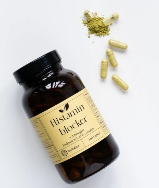 Histamin blocker s moringou, kurkumou a kvercetínom 140 kapsúl Herbatica