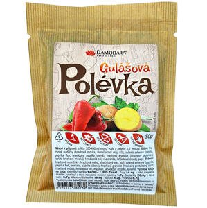 Polievka GULÁŠOVÁ vegán 50g Damodara