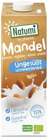 Mandľové mlieko nesladené BIO 1l Natumi