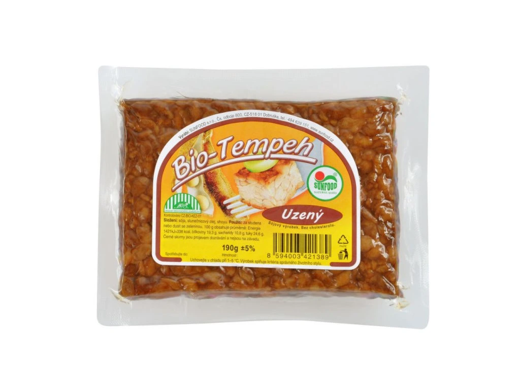 Tempeh údený BIO 190g Sunfood