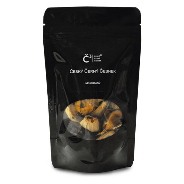 Český čierny cesnak nelúpaný 60g ČČČ