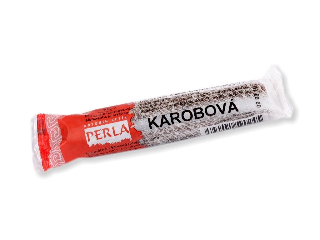 Tyčinka Karobová s kokosom 50g Perla