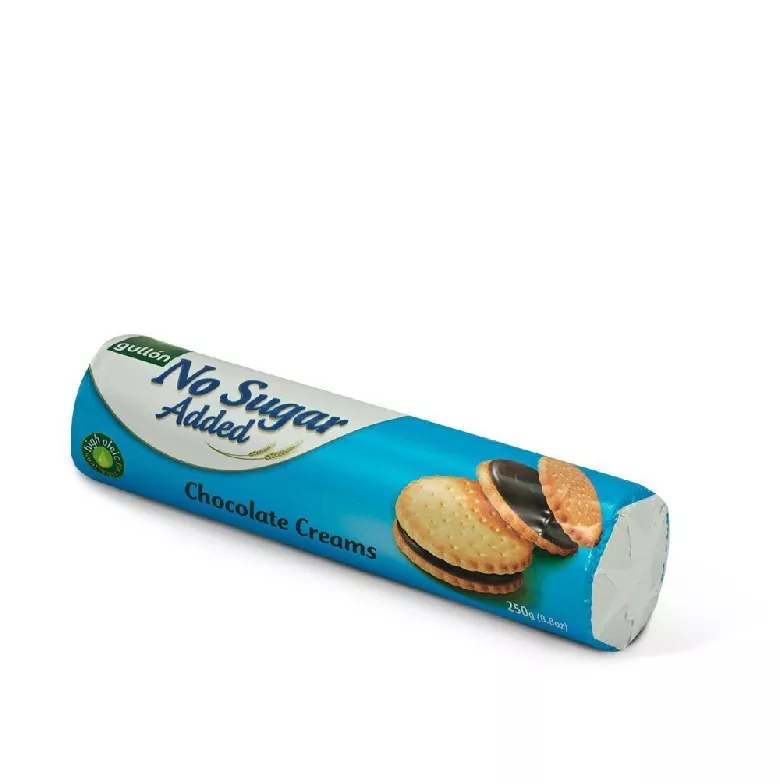 Sušienky (Sandwich cookies) plnené čokol.krémom, bez cukru 250g Gullón