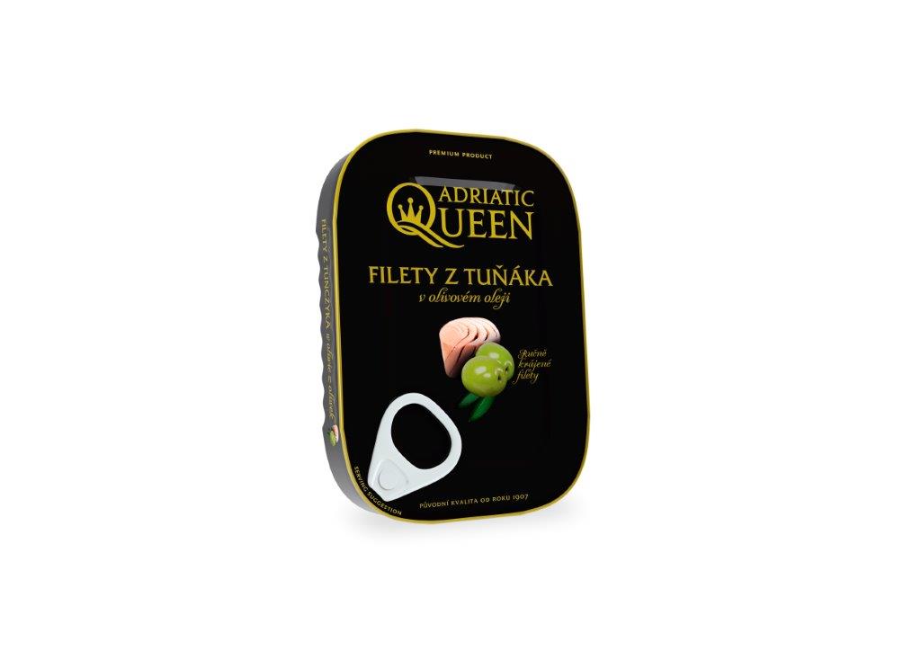 Tuniakové filety v olivovom oleji 105g Adriatic Queen