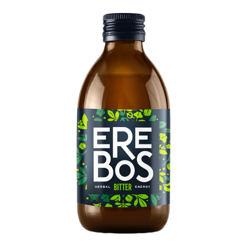 Prírodný energetický nápoj 250ml Erebos Bitter