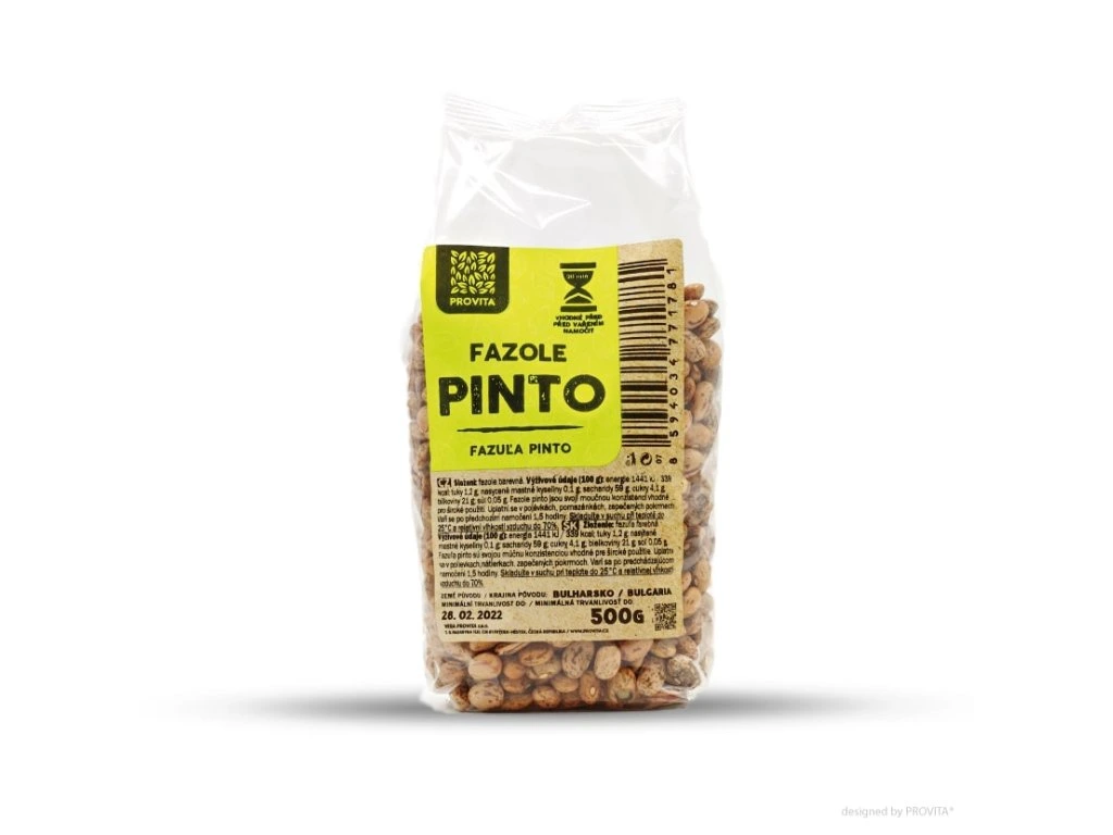 Fazuľa Pinto 500g Provita