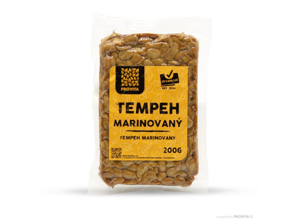 Tempeh marinovaný trvanlivý 200g Provita