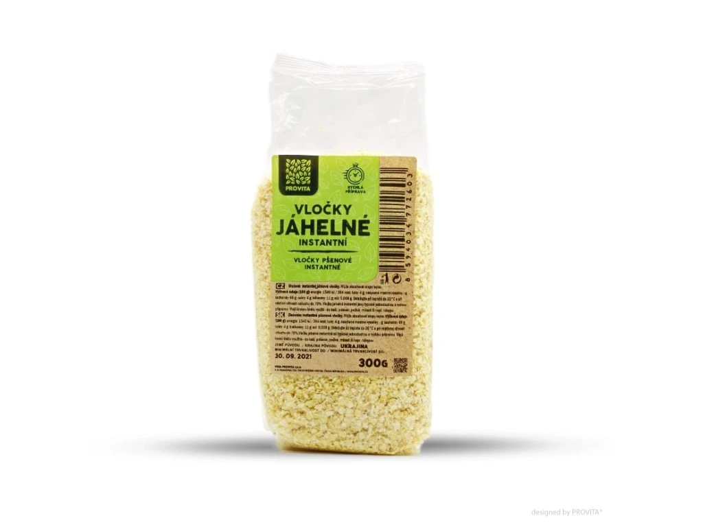Vločky pšenové, instantné, 300g Provita