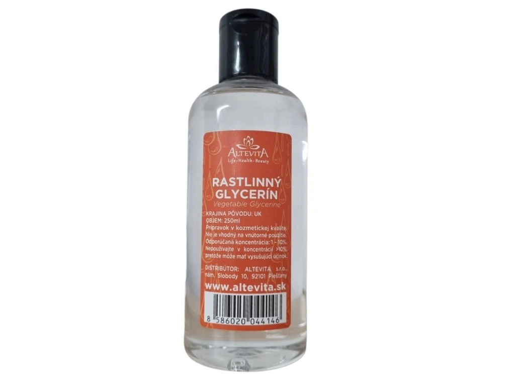 Rastlinný glycerín (99.5%) 250ml Altevita
