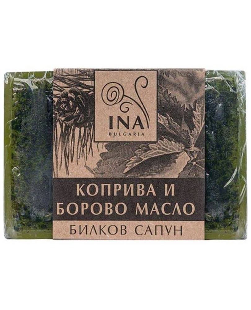 Bylinné mydlo Ina Essentials so žihľavovým a borovicovým olejom 105g Ina Essentials