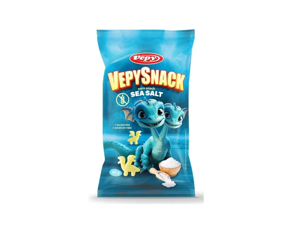 Vepysnack Kukuričný snack s morskou soľou bez lepku 45g Vepy