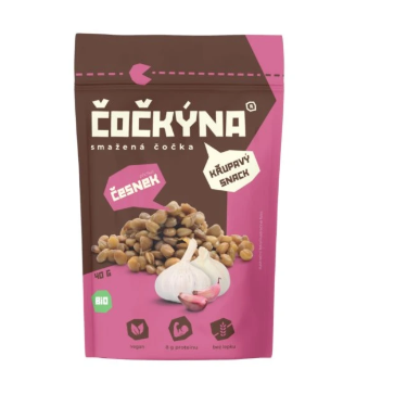 Chrumkavá šošovka CESNAK BIO - Šošovky 40g Čočkýna