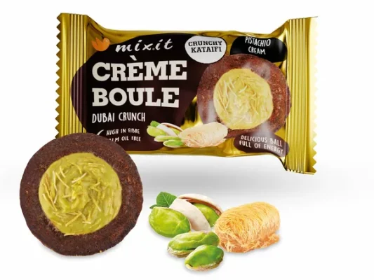 Crème boule – Dubai Crunch 30g Mixit