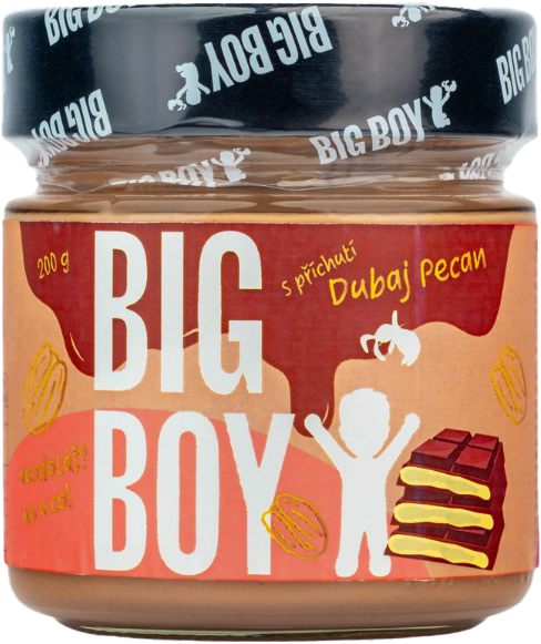 Pekanový krém s príchuťou dubajskej čokolády 200g Big Boy