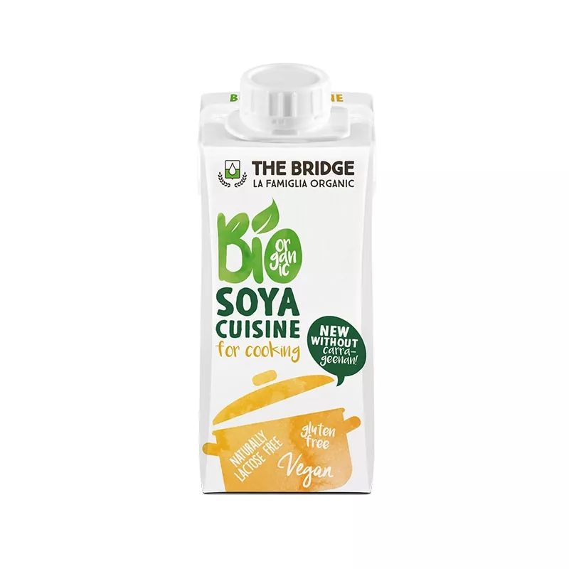 Sójová alternatíva smotany na varenie BIO 200ml The Bridge