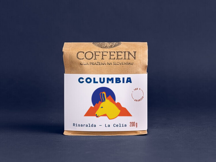 Columbia Risaralda - La Celia 200g Coffeein
