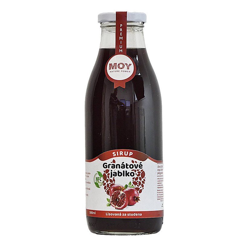 Sirup Granátové jablko 500ml Moy