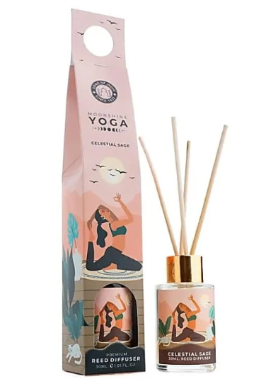 Trstinový difúzor celestial sage 30ml Moonshine Yoga