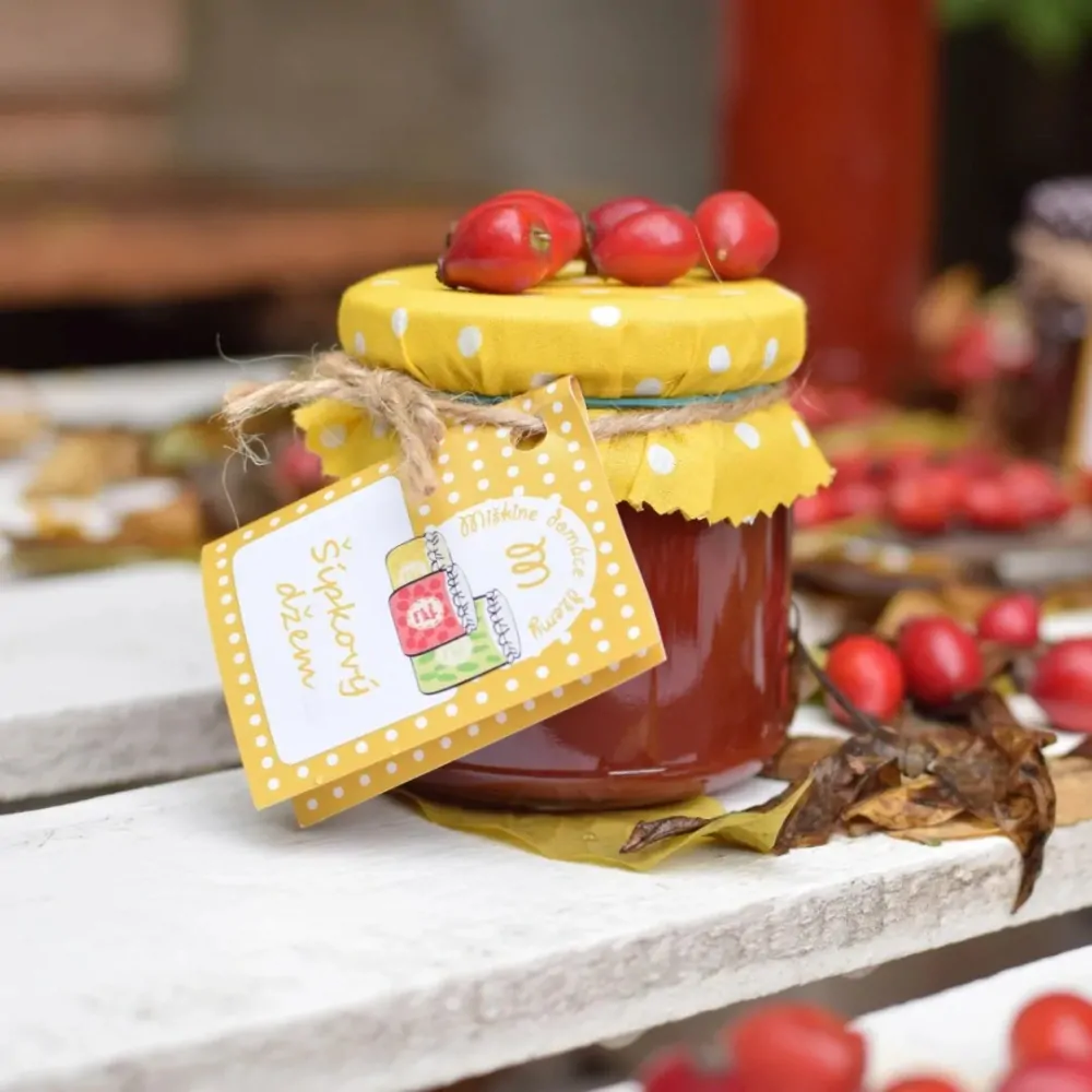 Šipkový džem 212ml Miškine domáce produkty