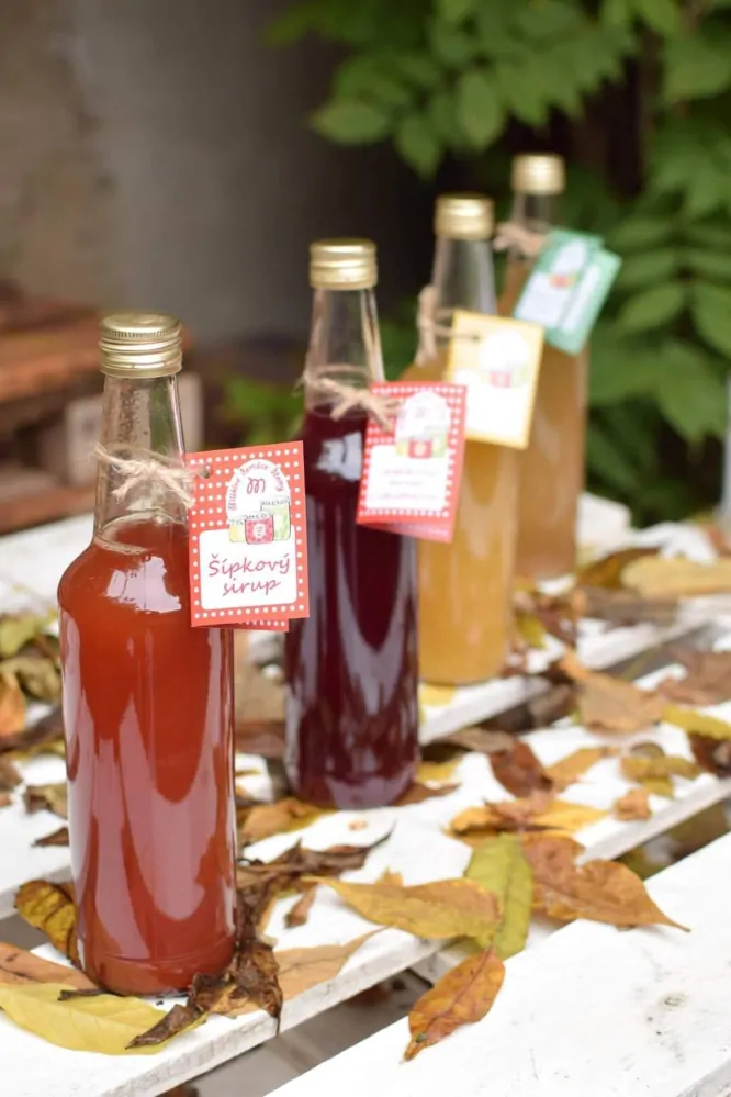 Šípkový sirup 500ml Miškine domáce produkty