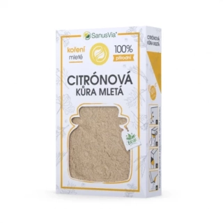 Citrónová kôra mletá bio 48g SanusVia