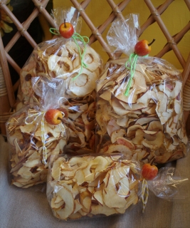 Chrumkavé jablkové chipsy 100g