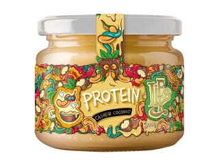 Protein kešu kokos biela čok.300g LIFE LIKE