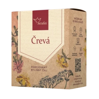 Črevá- bylinný čaj porciovaný 37,5g SERAFIN