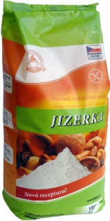 Múčna zmes Zelená bezlepková 1kg Jizerka