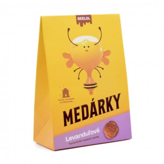 Medové cukríky s levanduľou 70g Beelol