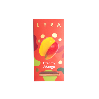 Creamy Mango - Mliečna čokoláda s mangovou náplňou 80g LYRA