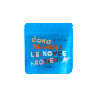 Čoko Mandle Lieskovce Hrozienka 80g LYRA