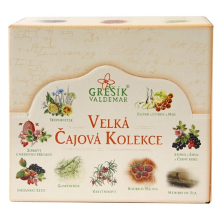 Veľká čajová kolekcia 9 x 10 n.s. Grešík