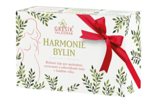 Darčekové trio Harmónia bylín 60 sáčkov Grešík